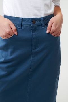 Cotton Pencil Skirt